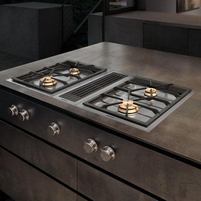 Gaggenau VL414115, Serie 400, Vario Muldenl&uuml;ftung, 15 cm, Edelstahl