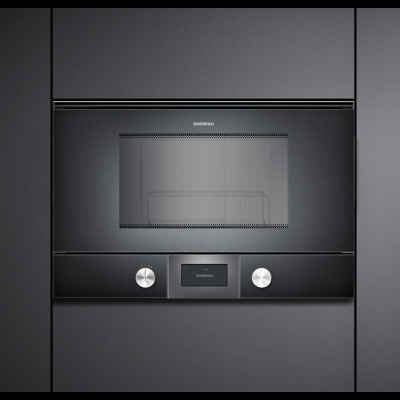 Gaggenau BMP224100, Serie 200, Mikrowelle, T&uuml;ranschlag: Rechts, Gaggenau Anthrazit