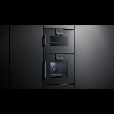 Gaggenau BMP250100, Serie 200, Mikrowellen-Backofen, 60 x 45 cm, T&uuml;ranschlag: Rechts, Gaggenau Anthrazit