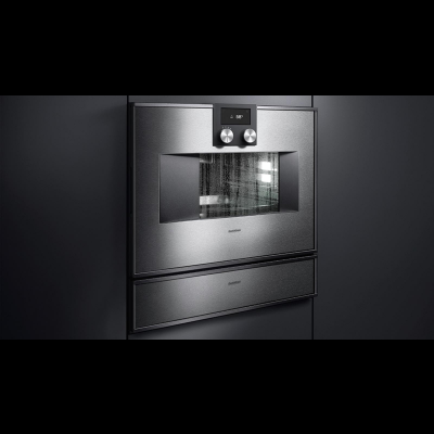 Gaggenau DV461110, Serie 400, Vakuumierschublade, 60 x 14 cm, Edelstahl-hinterlegte Vollglast&uuml;r