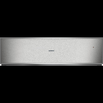 Gaggenau WS482110, Serie 400, W&auml;rmeschublade, 76 x 21 cm, Edelstahl-hinterlegte Vollglast&uuml;r