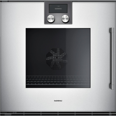 Gaggenau BOP221132, Serie 200, Backofen, 60 x 60 cm, T&uuml;ranschlag: Links, Gaggenau Silber