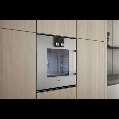 Gaggenau BOP221112, Serie 200, Backofen, 60 x 60 cm, T&uuml;ranschlag: Links, Gaggenau Metallic