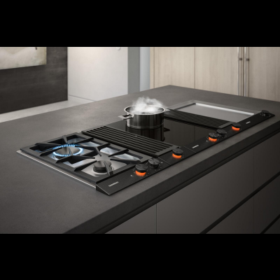 Gaggenau VL200120, Serie 200, Vario Muldenl&uuml;ftung, 15 cm, Schwarz